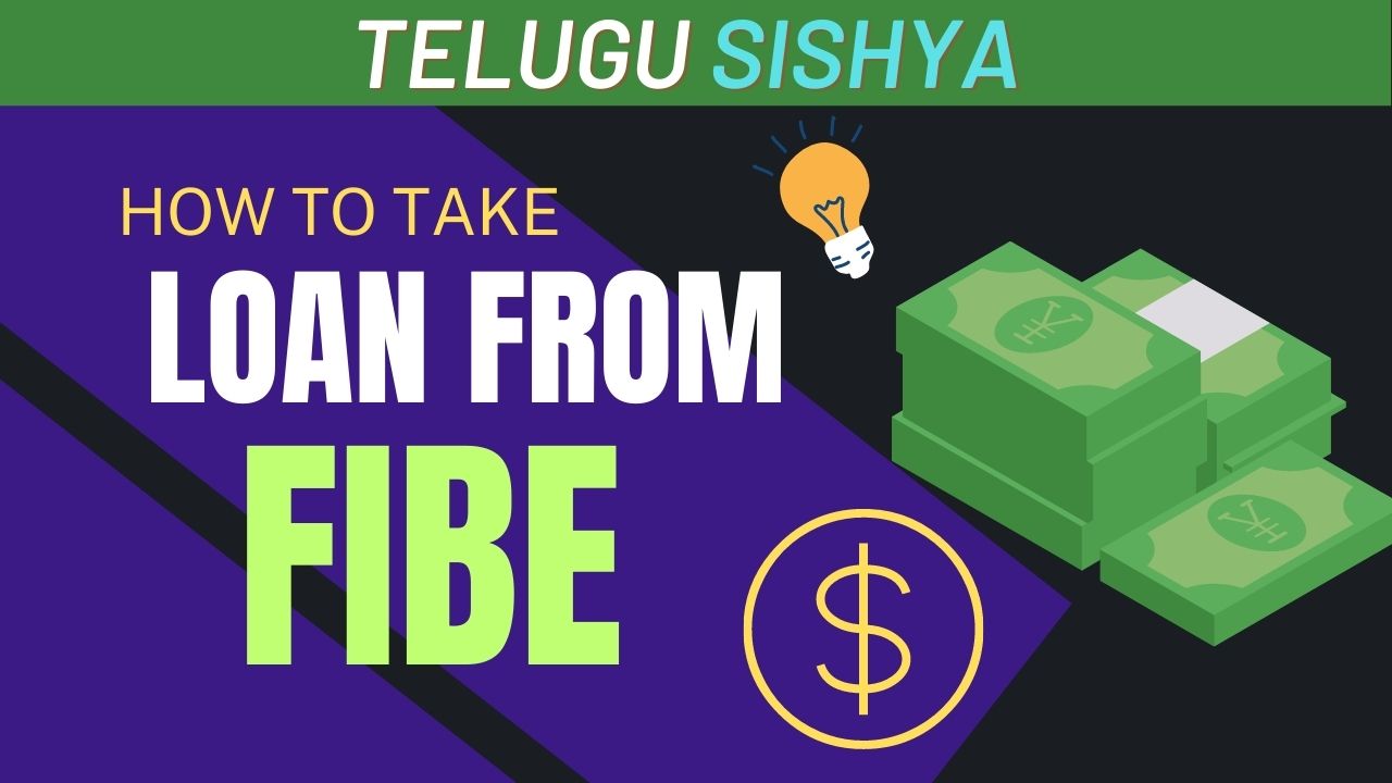 how to take loan from fibe loan app telugu