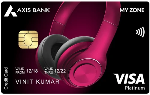 axis bank my zone credit card features in telugu