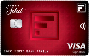 IDFC first select credit card in telugu