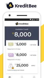 Kreditbee-app loan details in telugu