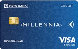 hdfc millennia credit card in telugu 2023