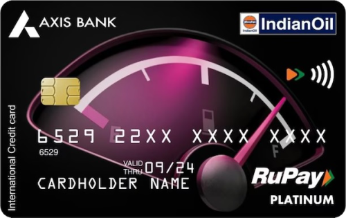 indian oil axis bank credit card