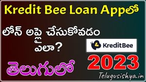 kredit bee loan app in telugu 2023